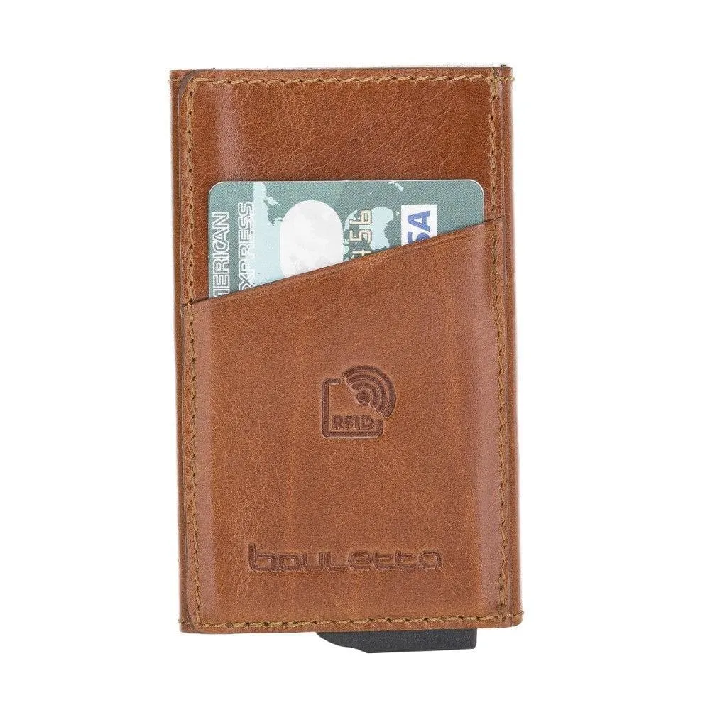 Torres Leather Mechanical Card Holder