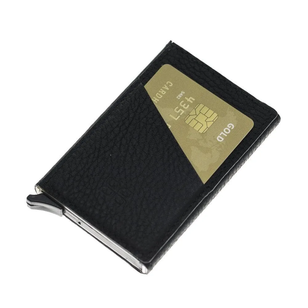 Torres Leather Mechanical Card Holder