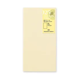 Traveler's Company - 025 MD Paper Cream Refill (Regular)