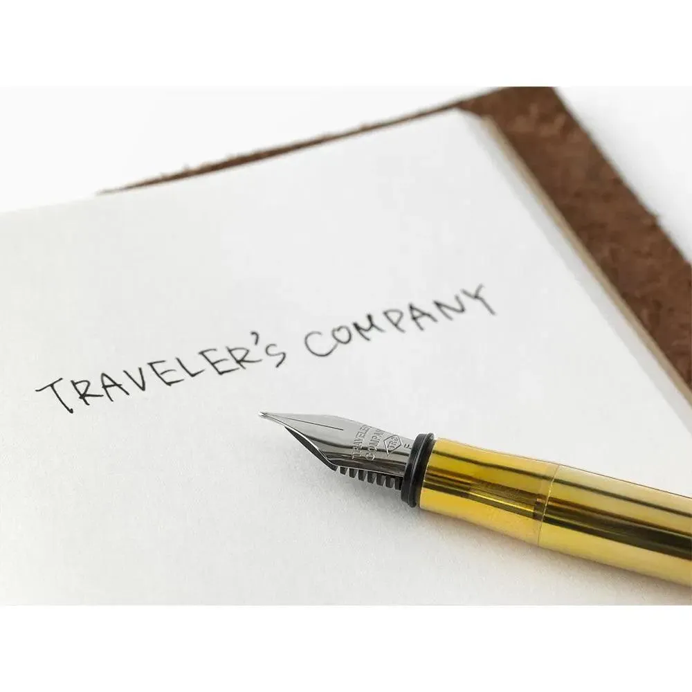 Traveler's Company Brass Fountain Pen