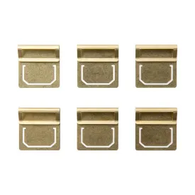 Traveler's Company Brass Index Clips (6 kpl)