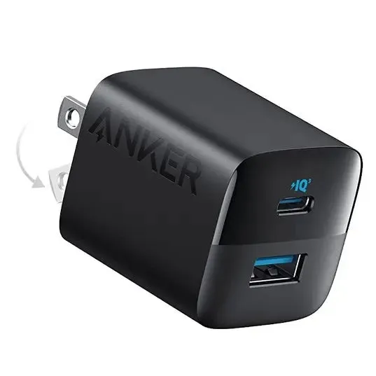 [US Plug, 2Pin] Anker Charger 323 Powerport 33W USB C Charger A2331