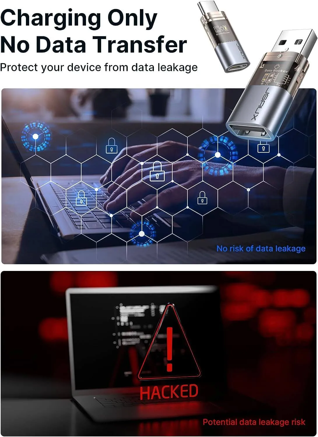 USB Data Blocker & USB-C Data Blocker