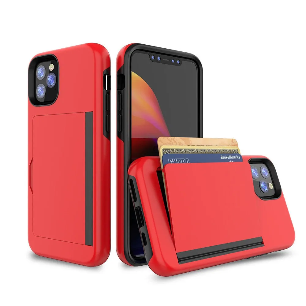 Various Models iPhone Case With Card Slot