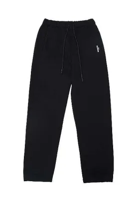 World Black Drawstring Sweatpant